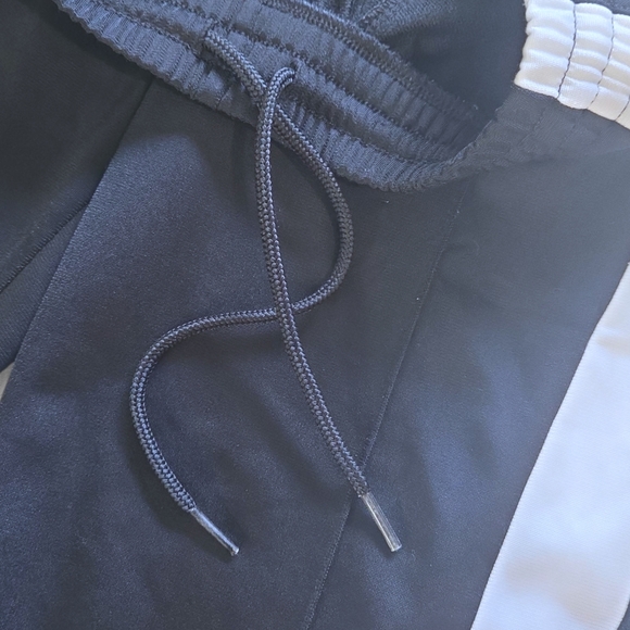 Adidas Adibreak Pants Black and White Sweatpants Extra Small XS Snap-button - Picture 5 of 7